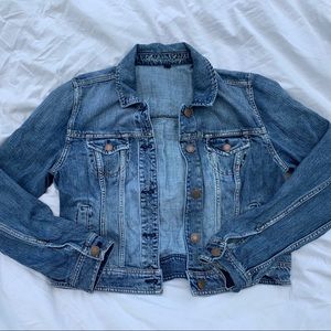 American Eagle Old School Denim/Jean Jacket
